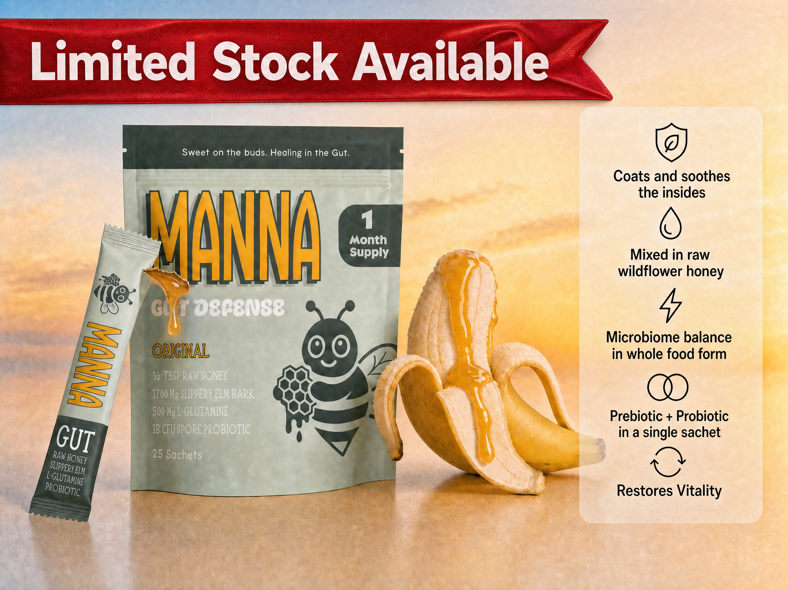 Manna Gut Defense Sachets